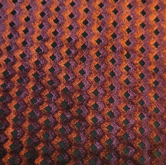 T Tahari Long Sleeve Velvet Bodycon Diamond Pattern Midi Dress - Picture 13 of 13